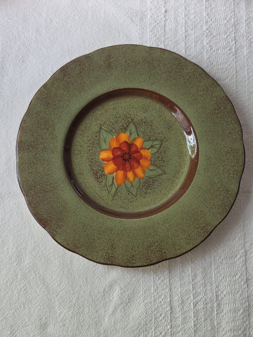 Casa Cristina Home Collection By Cbk Vintage Dinner Plate